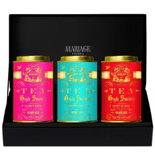 Coffret 3 thés Chefs d'Œuvre, coffret Mariage Frères, vignette 2
