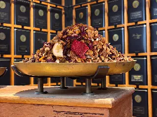 tisane fraise basilic bio, Tisane Fraise Basilic d'Été Bio Ombelle, mélange en vrac, vignette 4