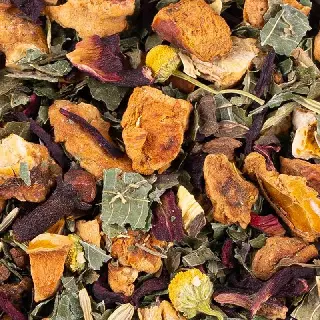 tisane pomme cannelle bio, Quiétude Pomme Cannelle Bio Ombelle, mélange en vrac, vignette 1