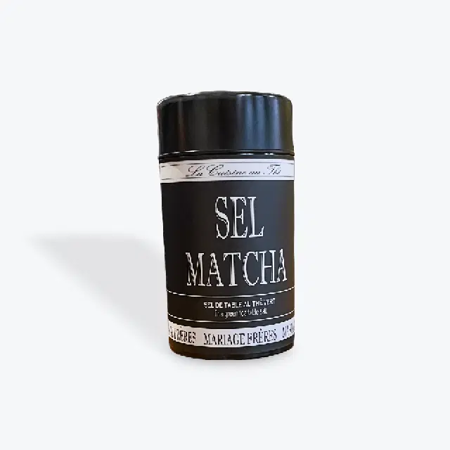 Sel Matcha · sel & thé vert en poudre