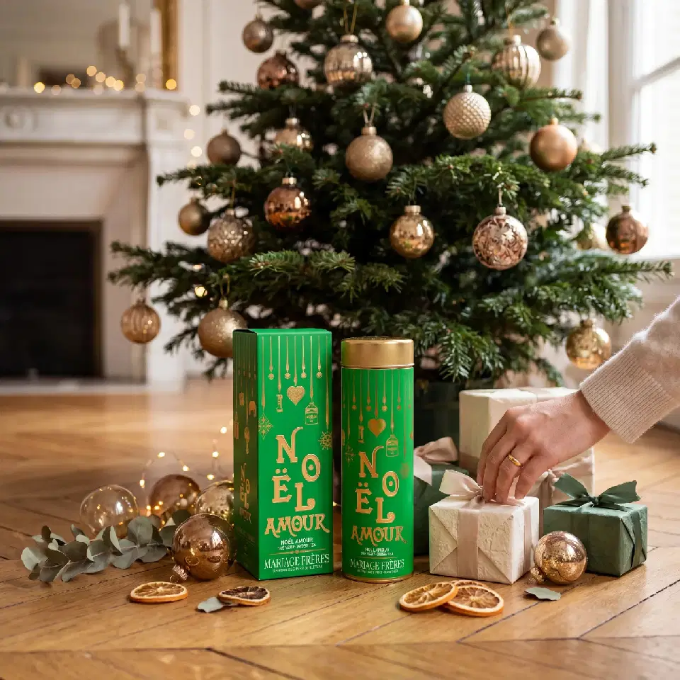 Noël Amour thé vert Mariage Frères