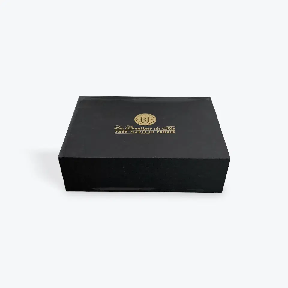 Coffret cadeau 6 boîtes métal pour thés