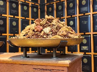 rooibos pomme cannelle bio, Rooibos Pomme d'Hiver Vanillée Bio Ombelle, mélange en vrac, vignette 4