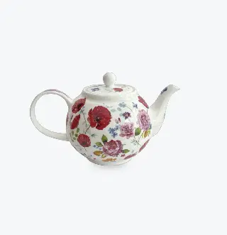 Théière fine bone china Dunoon Dovedale Harebell, porcelaine fine anglaise, Teapot Small, vignette 5