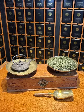 Sencha Yame, thé vert du Japon Mariage Frères, vignette 3