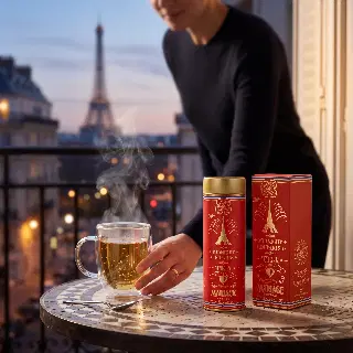 Midnight in Paris, rooibos Mariage Frères, vignette 1