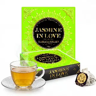Jasmine in Love, thé vert jasmin & rose Mariage Frères, vignette 3