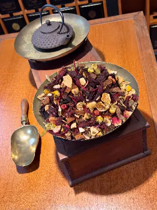 tisane menthe cannelle bio, Sérénité d'Orient Menthe Cannelle Bio Ombelle, mélange en vrac, vignette 3