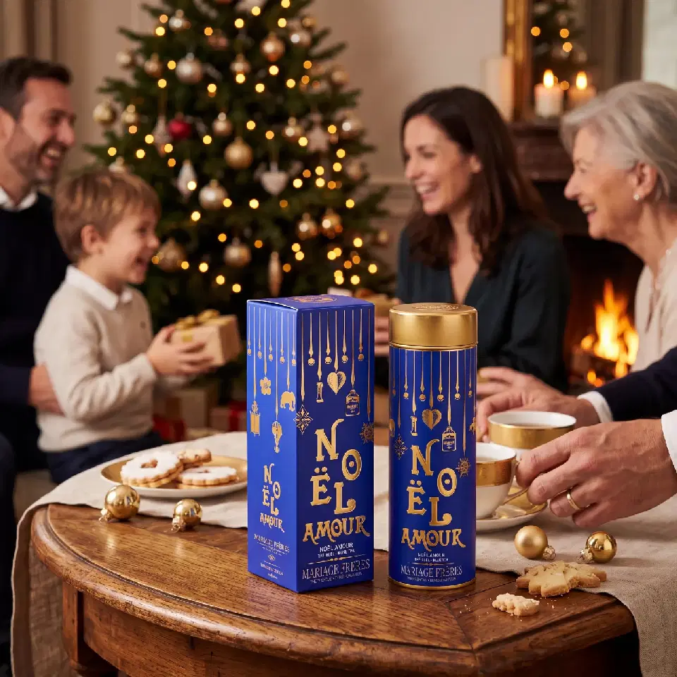 Noël Amour thé bleu Mariage Frères