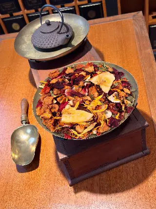 infusion fruits exotiques bio, Tribu Fruitée Orange Exotique Bio Ombelle, mélange en vrac, vignette 3