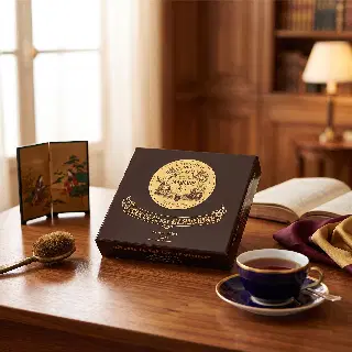 Chocolat des Mandarins au thé Paris-Ginza Mariage Frères, vignette 1