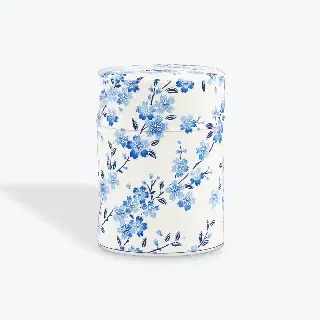 Boîte à thé washi Akemi Esprit Céladon, feuilles de ginkgo jaunes et grises, vignette 10