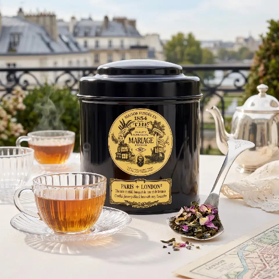 Paris-London, thé rose & lavande Mariage Frères
