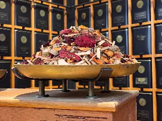 tisane menthe framboise bio, Menthe Framboise Pétillante Bio Ombelle, mélange en vrac, vignette 4