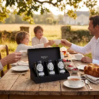 Coffret 3 thés Happy Breakfast, coffret Mariage Frères, vignette 1