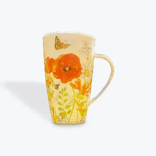 Mug fine bone china Dunoon Agapanthus, porcelaine fine anglaise, Henley, vignette 12