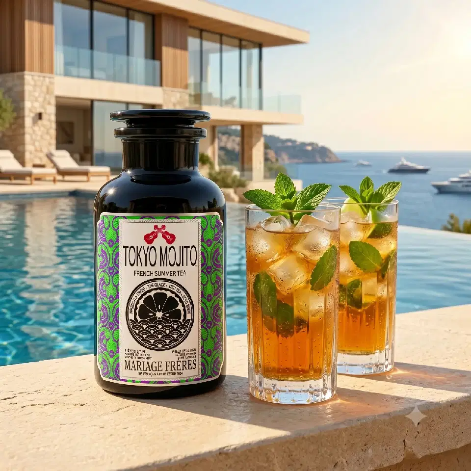 Tokyo Mojito, thé glacé Mariage Frères