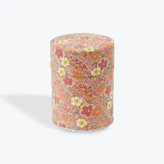 Boîte à thé washi Akemi Esprit Céladon, feuilles de ginkgo jaunes et grises, vignette 19