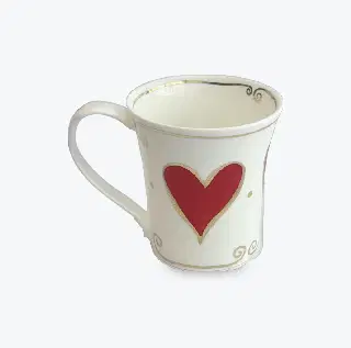 Mug fine bone china Dunoon Juliet, porcelaine fine anglaise, Jura, vignette 1