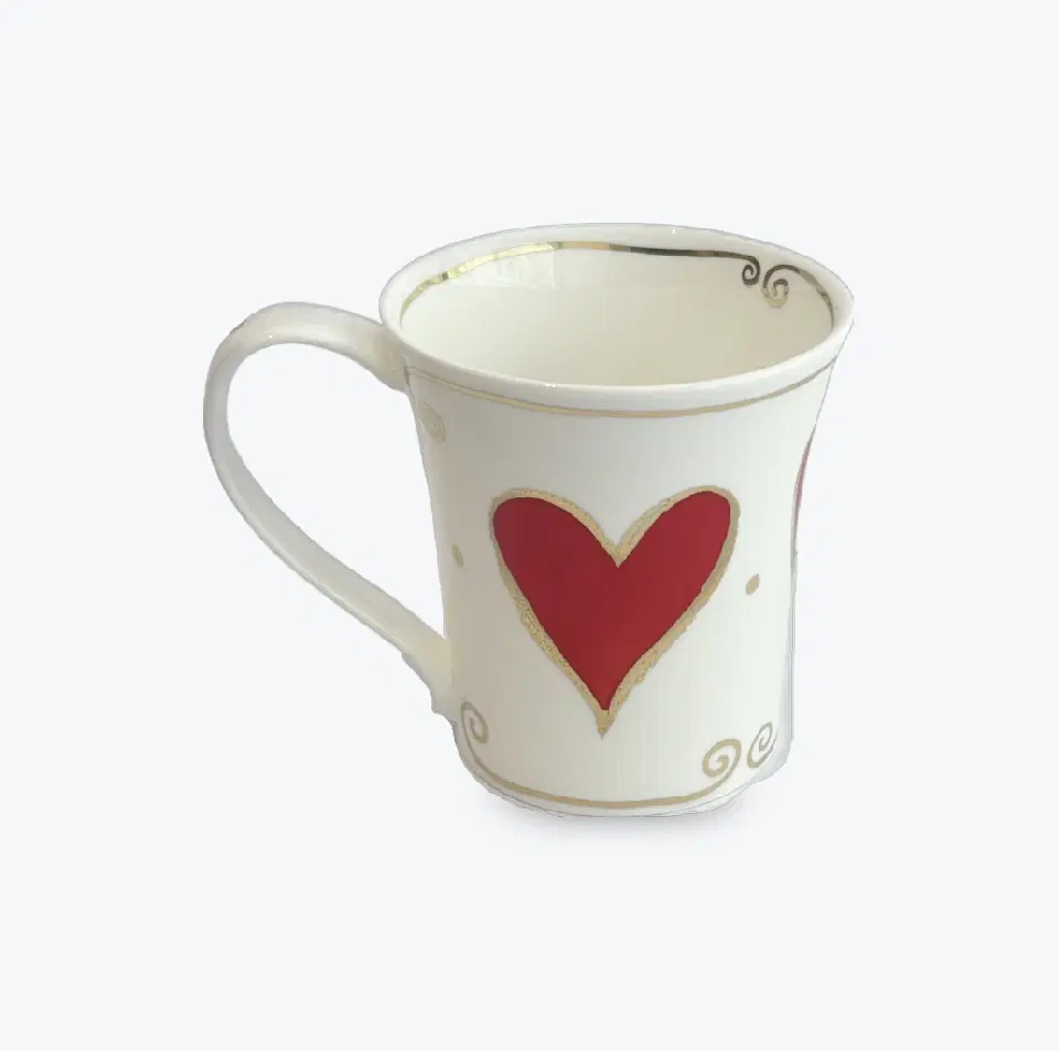 Mug fine bone china Dunoon Juliet, porcelaine fine anglaise, Jura