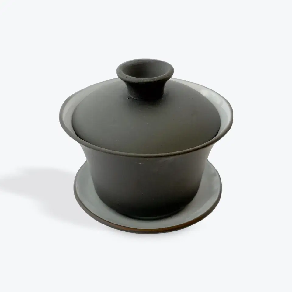 Gaiwan en terre de Yixing pour le gongfu cha