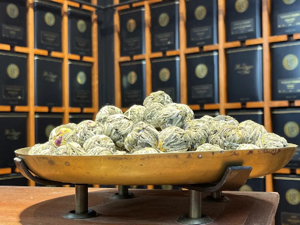 Fleur d'Orient, thé vert au jasmin Mariage Frères