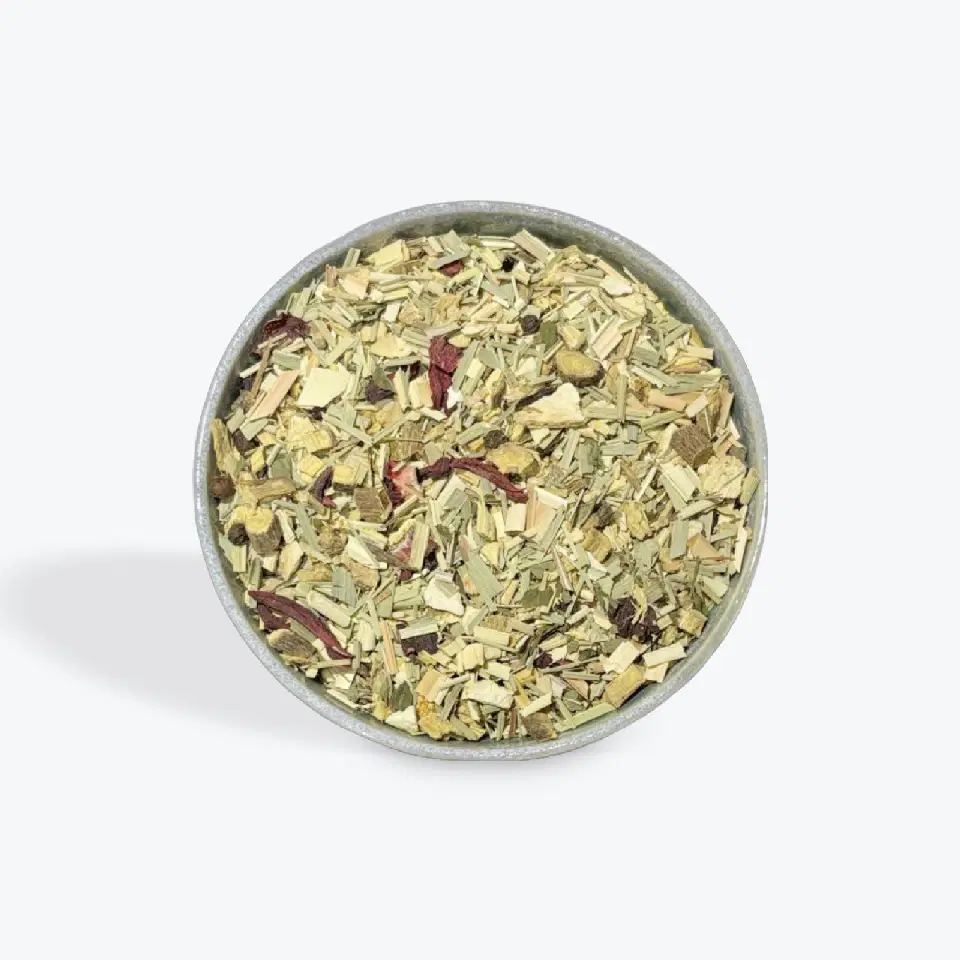 Infusion bio Gingembre-citron : gingembre, citronnelle, menthe